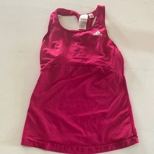 Pink-purple adidas tank top size small (fits xs)